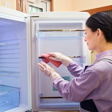 冷蔵庫内クリーニング